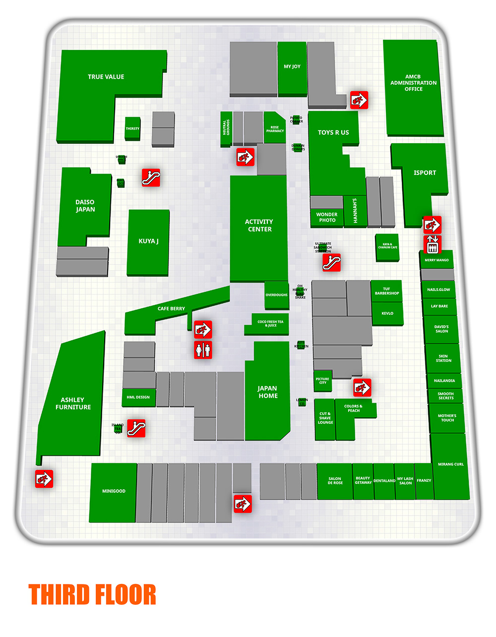 Ayala Malls Central Bloc | Virtual Mall Map